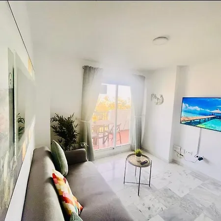 Two Bed, Two Bath Apartment With Sea Views - Angel De Miraflores Malaga Exterior photo